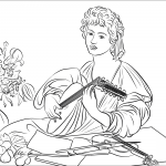 The Lute Player by Caravaggio