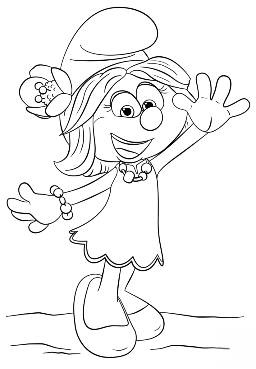 Smurfblossom from Smurfs: the Lost...