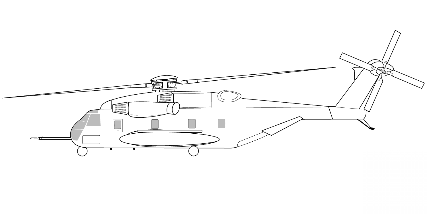 Helikopter Sikorsky CH-53E Super...