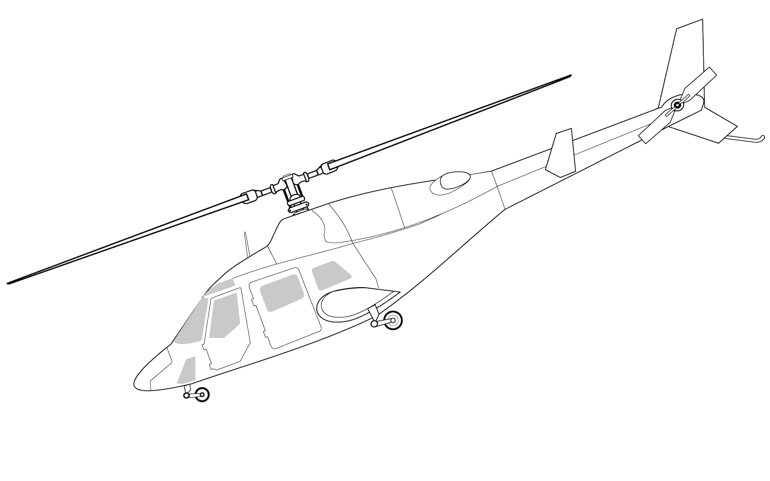 Helikopter Bell 222
