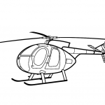 Hughes 500 Helicopter