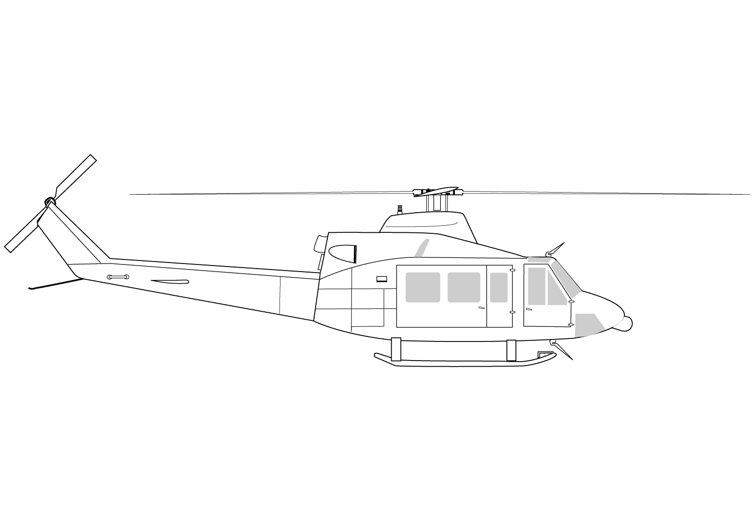 Helikopter Bell 412