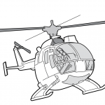 MBB Bo 105 Helicopter