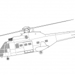 Helikopter Eurocopter AS332 Super Puma