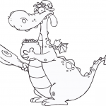 Smoczy krasnoludek z garnkiem...