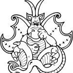 Smok dłubie w nosie