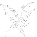 Podejrzanie wyglądający smok