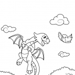 Dragon and Bird