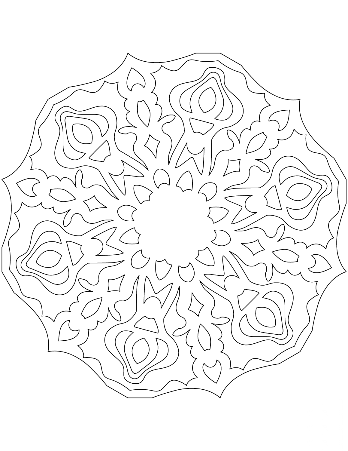 Snowflake with Candle