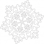 Snowflake in the Snowflake Ornament