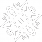 Snowflake with Ritual Creatures