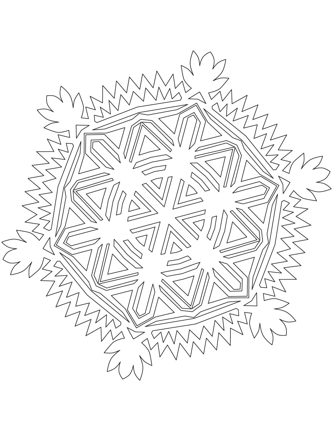 Complicated Snowflake