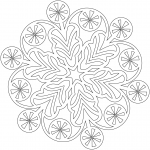 Snowflake with Lollipops