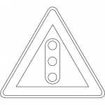 "Traffic Lights" Sign in South Korea