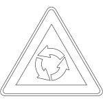 "Roundabout" Sign in South Korea