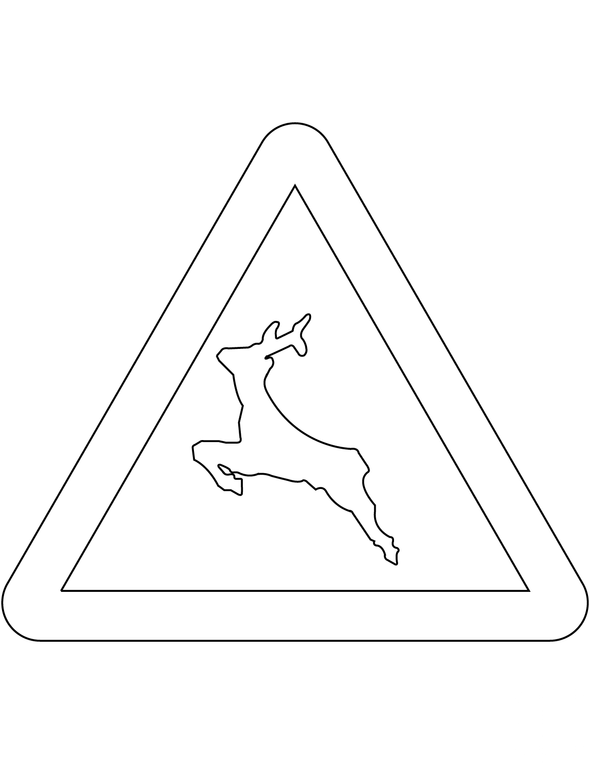 kolorowanka Spain Road Signs