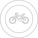 "No Bicycles" Sign in Spain