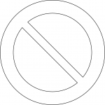 "No Parking" Sign in Spain