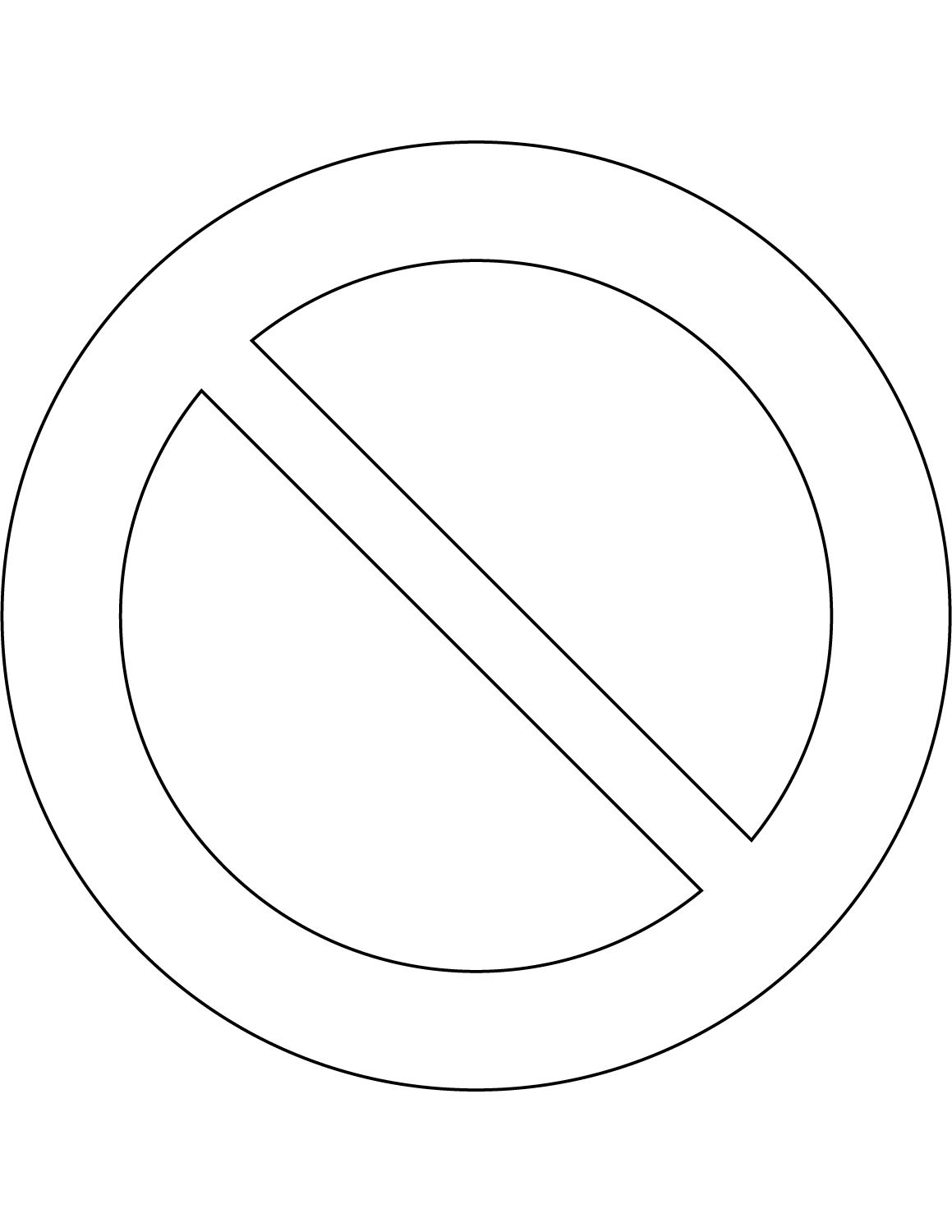 "No Parking" Sign in Spain