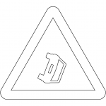 "Accident Area" Sign in Spain