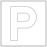 "Parking Place" Sign in Spain