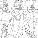 Princess Aurora with Good Fairies