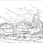 Tyrannosaurus against Spinosaurus