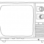 Starodawny telewizor