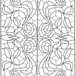 Square Mandala with Stained Glass...