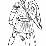 Medieval Soldier with Mace