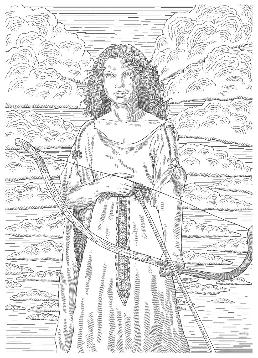 Female Medieval Archer