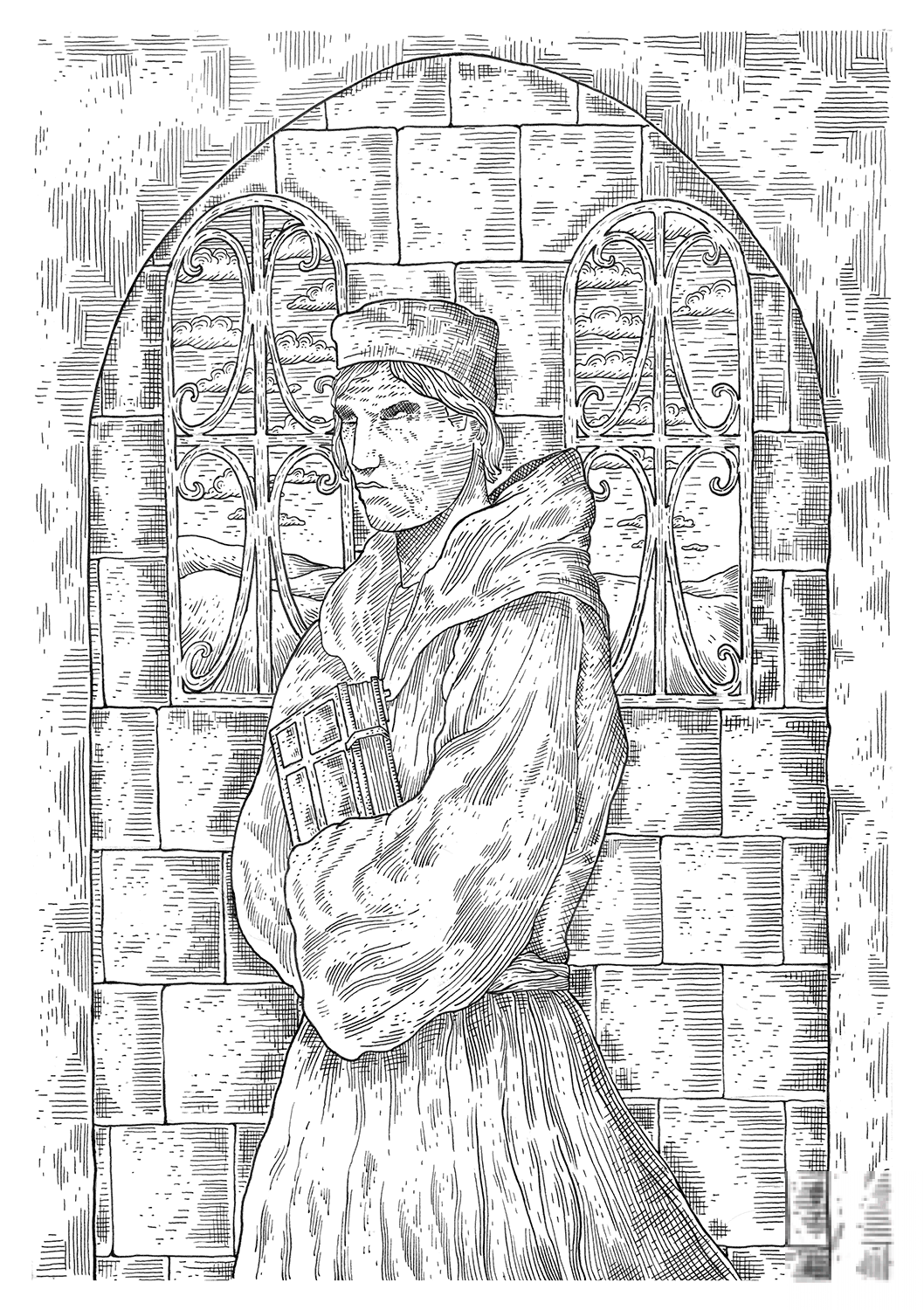 kolorowanka Średniowiecze