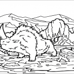 Elasmotherium or Siberian Unicorn