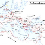 Mapa Imperium Rzymskiego