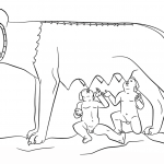 Romulus and Remus with the She Wolf