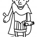 Cartoon Roman Emperor