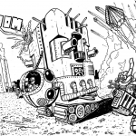 Czołg ze Steampunk inspirowany...