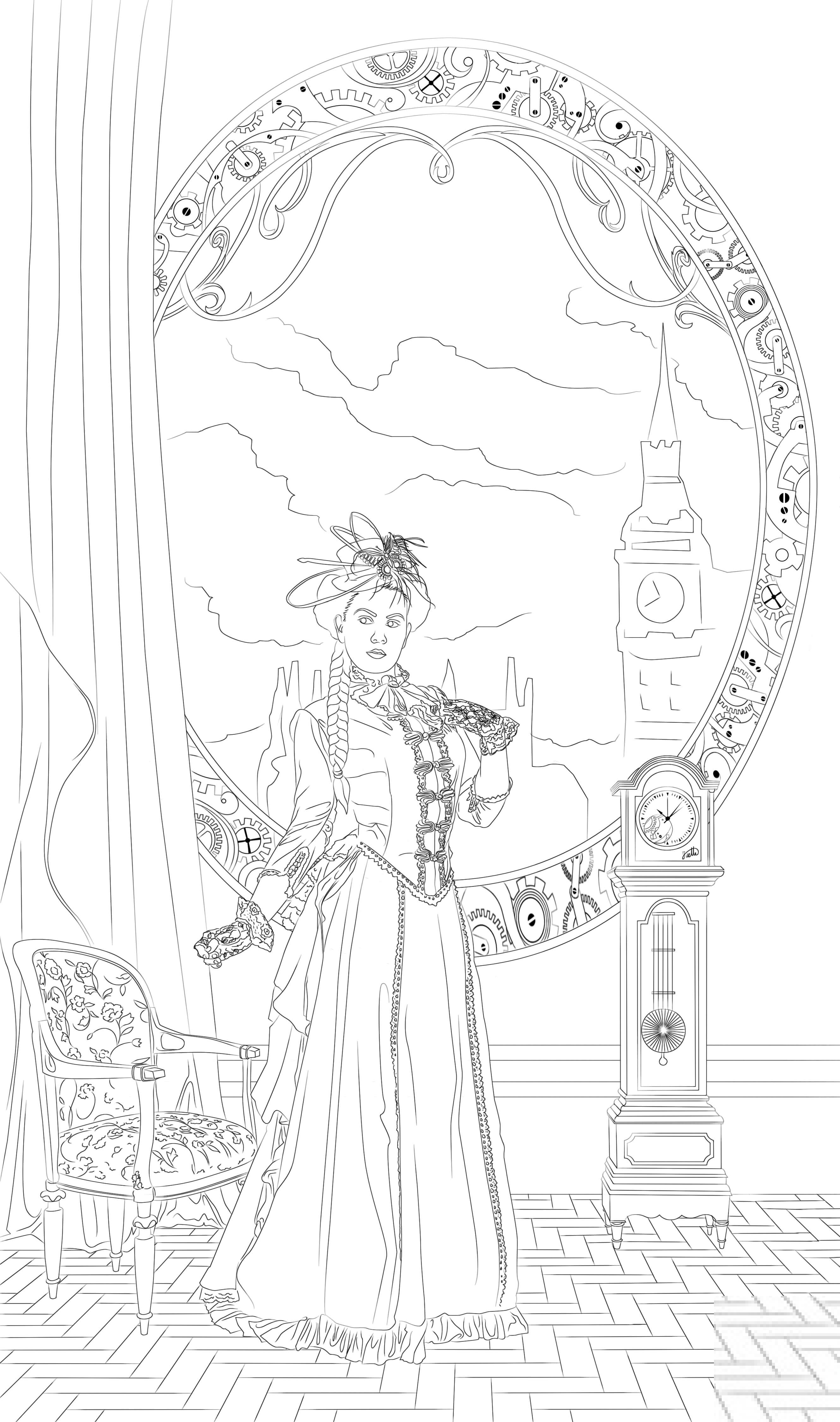 Lady Steampunk Outfit