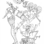 Harley Quinn z Steampunk