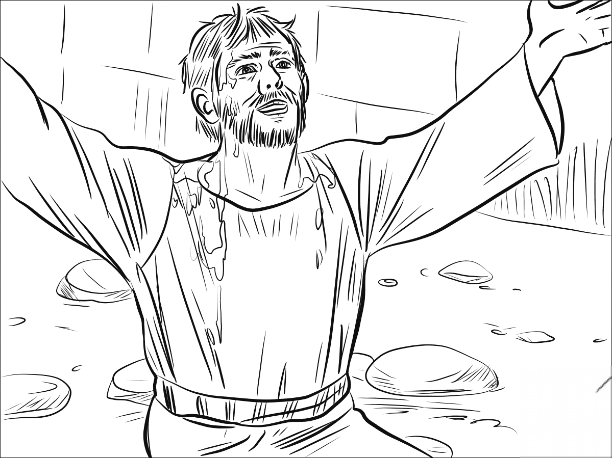 Stephen Prayed While He was Stoned