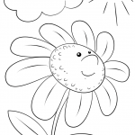 Cartoon Flower Character