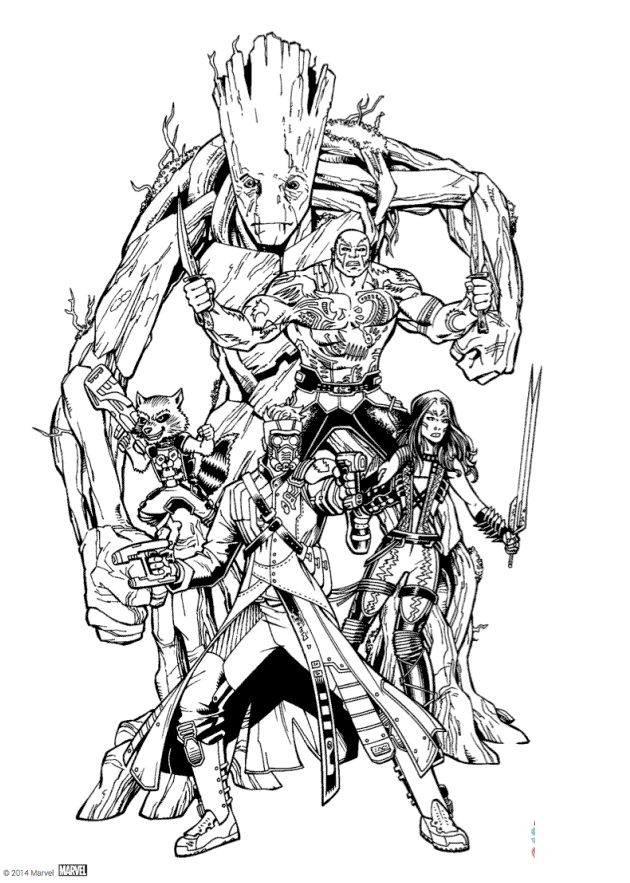 Guardians of the Galaxy All Together