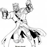 Star Lord from Guardians of the Galaxy