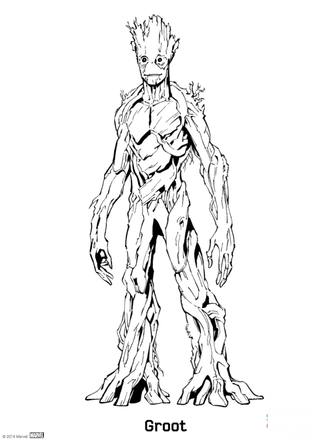 Groot from Guardians of the Galaxy