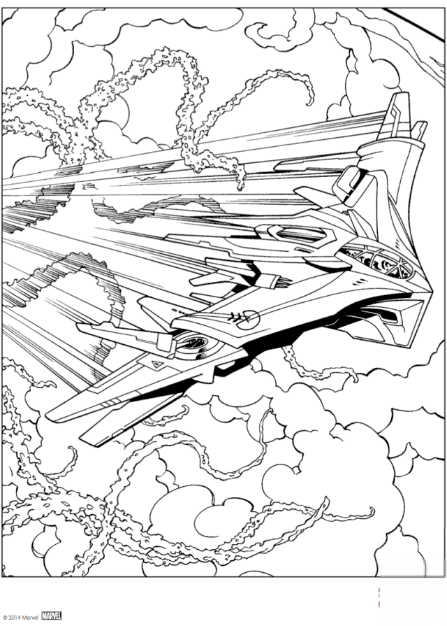 Spacecraft from Guardians of the...