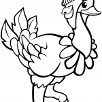 Funny Ostrich in an Aviator Hat