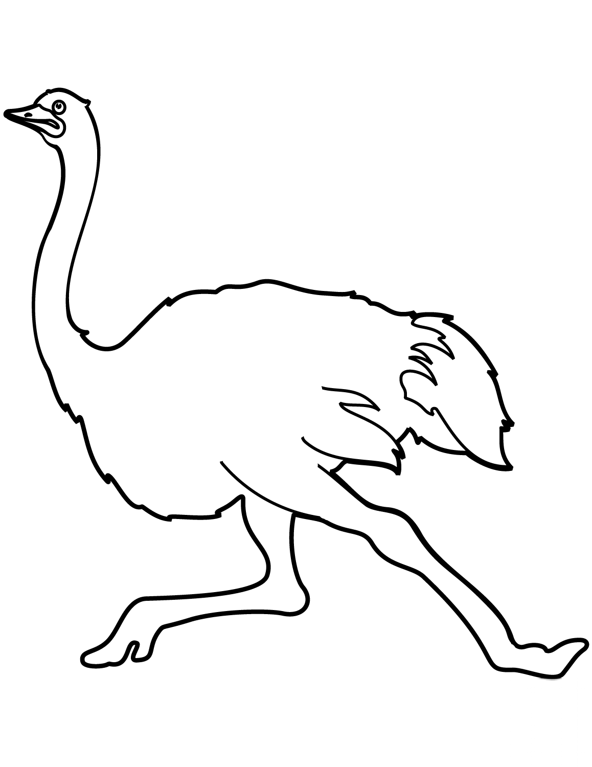 Running Ostrich