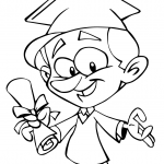 Graduating Cartoon Guy