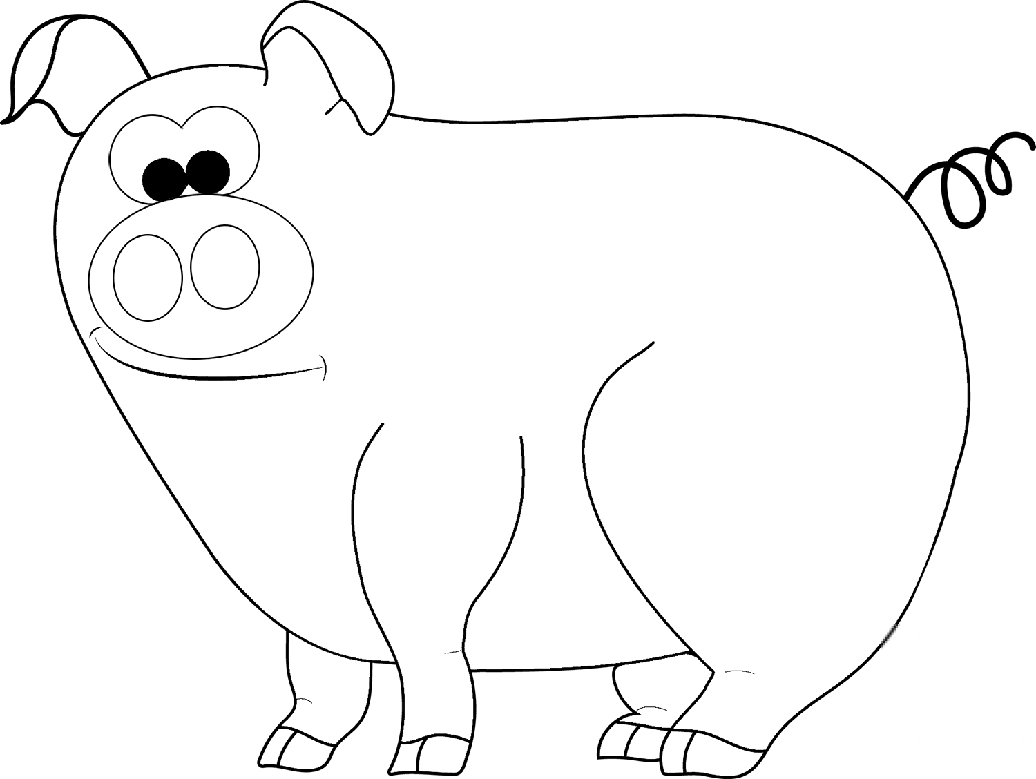 Funny Pig