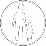 "Pedestrians Only" Sign in Sweden